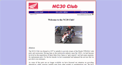 Desktop Screenshot of nc30club.com
